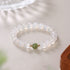 White Agate Jade(Wrist Circumference 14-16cm)