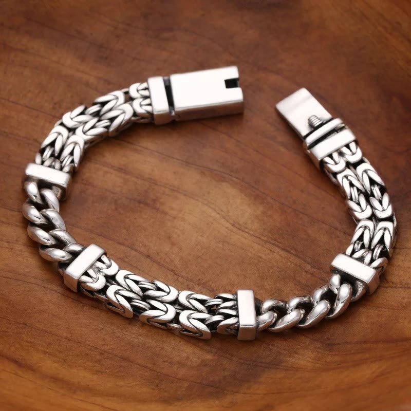 KarmaRipple's Retro Chain Pattern Fortune Balancing Bracelet p2