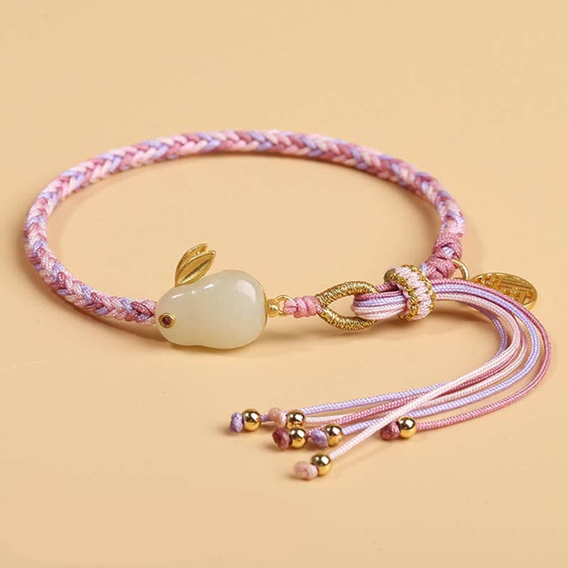 KarmaRipple's Reincarnation Weave Fortune String Protection Braid Bracelet p29